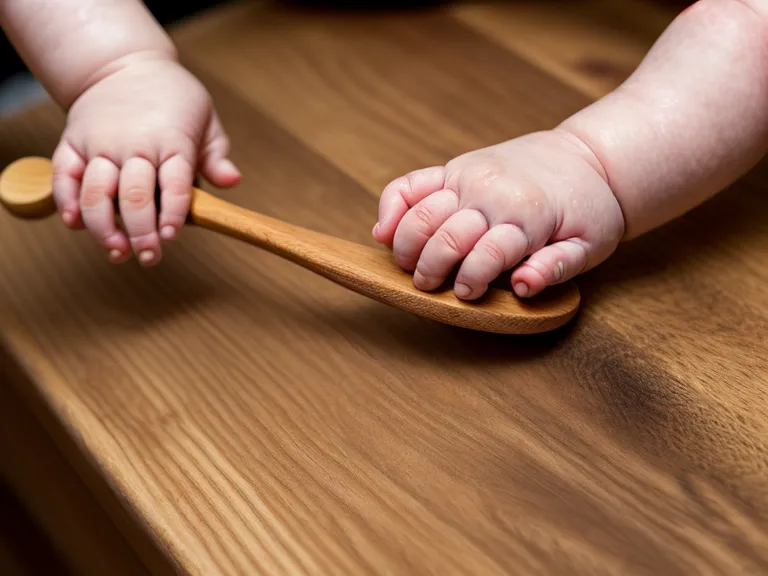 Mains d'enfant participant à la cuisine sur un plan de travail à 90cm