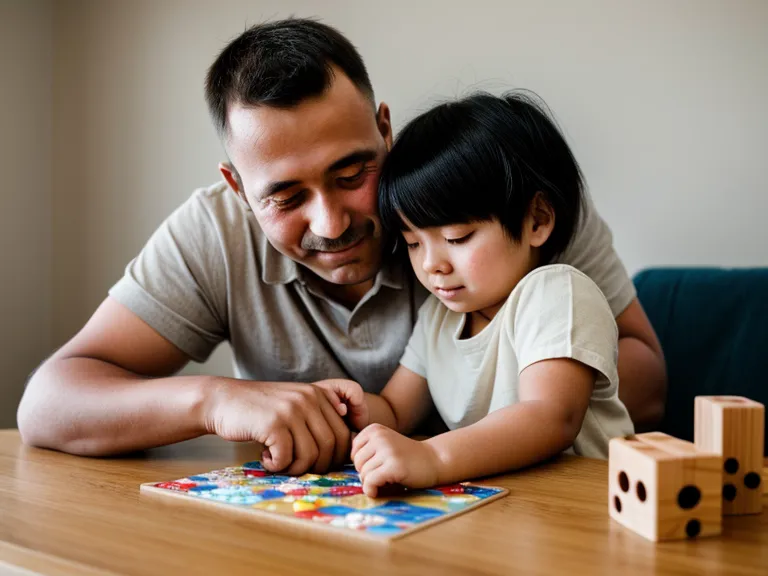 Thomas expliquant calmement les règles et gérant la frustration de son enfant pendant un jeu.